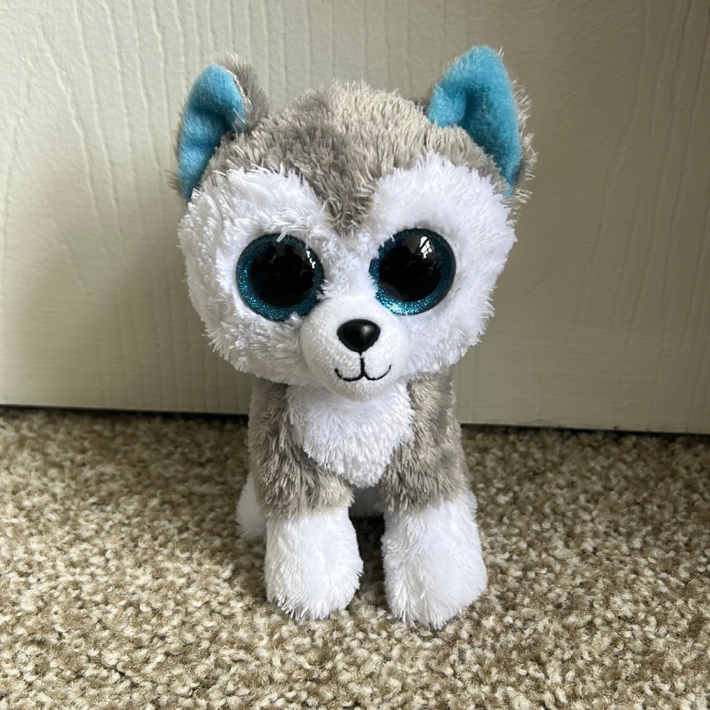 Ty dog/wolf stuffed animal